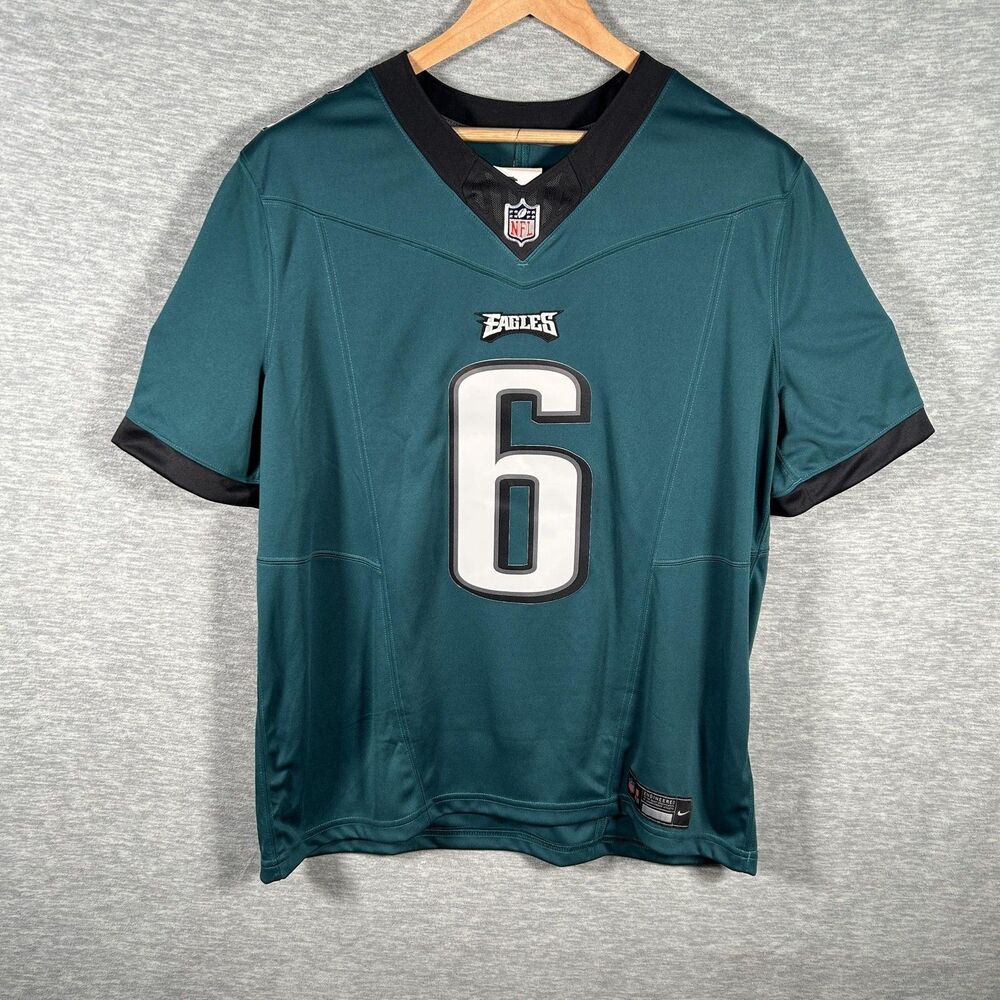 Nike Philadelphia Eagles Jersey Devonta Smith Mens XL Green Home Vapor Fuse NEW